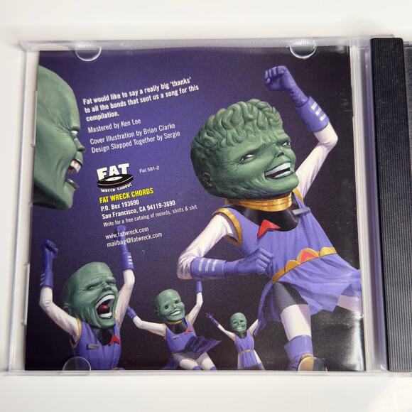 Short Music for Short People CD (1999) | Fat Wreck Chords Punk Rock Compilation - Picture 6 of 7